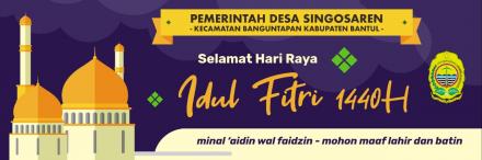 Selamat Hari Raya Idul Fitri 1440 H
