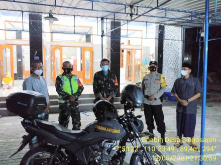 Pemantauan Giat Takbiran dan Persiapan Sholat Ied