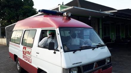 Pendampingan Pasien Covid-19 ke Shelter Padmasuri
