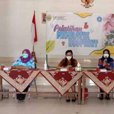 Pelatihan Membatik Ecoprint