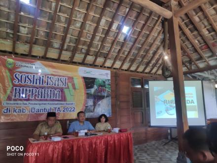 Sosialisasi RIPPARDA Bersama Bapak Mahmudin