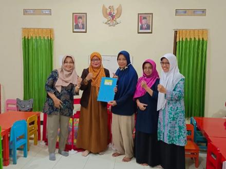 Visitasi Akreditasi PAUD Mutiara Harapan Sarirejo II