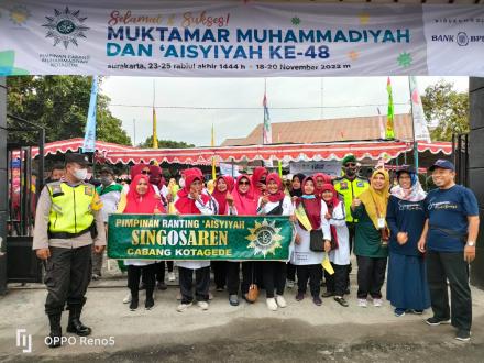 Singosaren Kanggonan Jalan Sehat PCM Kotagede